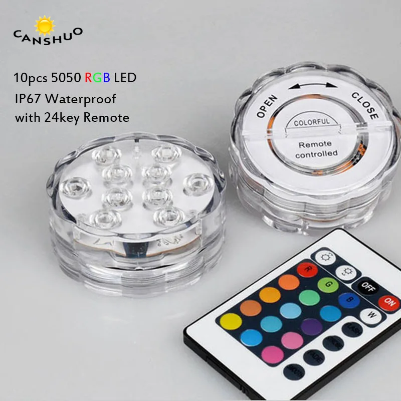 IP67 Waterproof LED RGBW Submersible Light with Remote For Underwater Led Battery Swimming Pool Fish tank outdoor decoration
IP67 Waterproof LED RGBW Submersible Light with Remote For Underwater Led Battery Swimming Pool Fish tank outdoor decoration