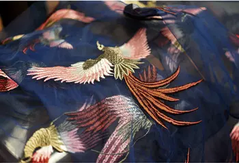 embroidered colorful lace fabric with birds styles blue mesh lace fabric by the yard
embroidered colorful lace fabric with birds styles blue mesh lace fabric by the yard
