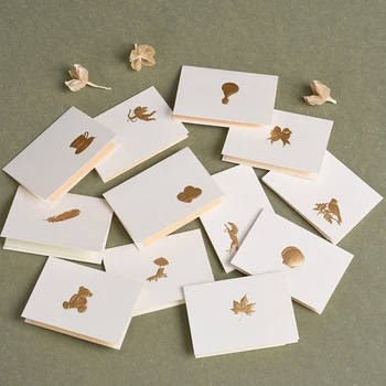 Creative children's greeting card Style restoring ancient ways blessing card Hot stamping processGift card for the holiday part
Creative children's greeting card Style restoring ancient ways blessing card Hot stamping processGift card for the holiday part