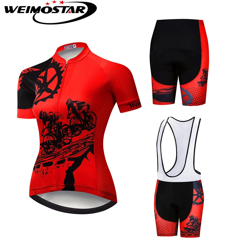WEIMOSTAR Women Cycling Jersey Bicycle Ropa ciclismo Bike Jersey summer road Bike Cycling Clothing Cycling Set Red Gear
WEIMOSTAR Women Cycling Jersey Bicycle Ropa ciclismo Bike Jersey summer road Bike Cycling Clothing Cycling Set Red Gear
