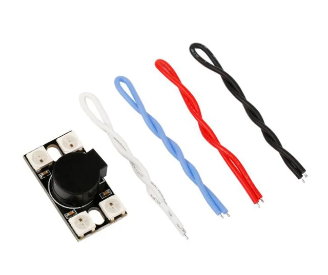Alarm bb summer with ws2812 led lights programmable tracer 110 decibels finder 5 v for fpv flight control bf cf f3 f4 f7 bz110db
Alarm bb summer with ws2812 led lights programmable tracer 110 decibels finder 5 v for fpv flight control bf cf f3 f4 f7 bz110db