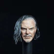 1/6 échelle fer hommes Mickey Rourke ultime battant alliage fouet tête sculpter tête sculpture jeu de tête pour 12 "Action Figure corps(China)
