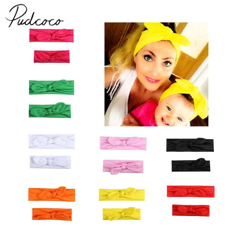 2018 Brand New 2Pcs Mama Baby Girl Elastic Bow Knotted Turban Hair Band Headband Headwear Solid Bowknot Headband
2018 Brand New 2Pcs Mama Baby Girl Elastic Bow Knotted Turban Hair Band Headband Headwear Solid Bowknot Headband