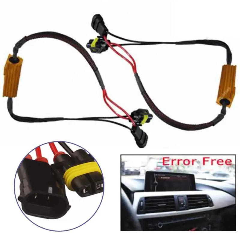 DC12V Heat Resistant Premium Quality Decoder Cable Error Free Fog Light Daytime Running Light DRL Load Resister Hi-Beam
DC12V Heat Resistant Premium Quality Decoder Cable Error Free Fog Light Daytime Running Light DRL Load Resister Hi-Beam