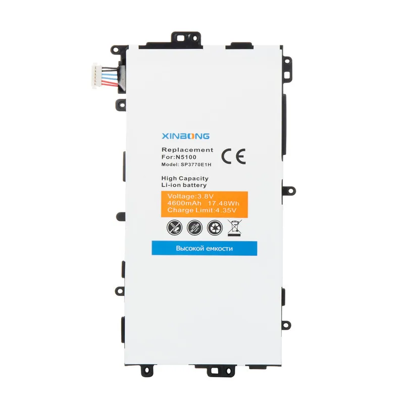 SP3770E1H Replacement Battery For Samsung Galaxy Note 8.0 8 3G GT-N5100 GT-N5110 N5100 N5120 Tablet Tab Batteries battery
SP3770E1H Replacement Battery For Samsung Galaxy Note 8.0 8 3G GT-N5100 GT-N5110 N5100 N5120 Tablet Tab Batteries battery