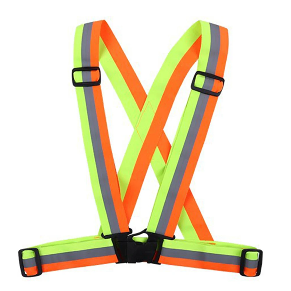 High Elastic Traffic Night Work Security Running Cycling Safety Reflective Vest Visibility Adjustable Strap Protective Device
High Elastic Traffic Night Work Security Running Cycling Safety Reflective Vest Visibility Adjustable Strap Protective Device