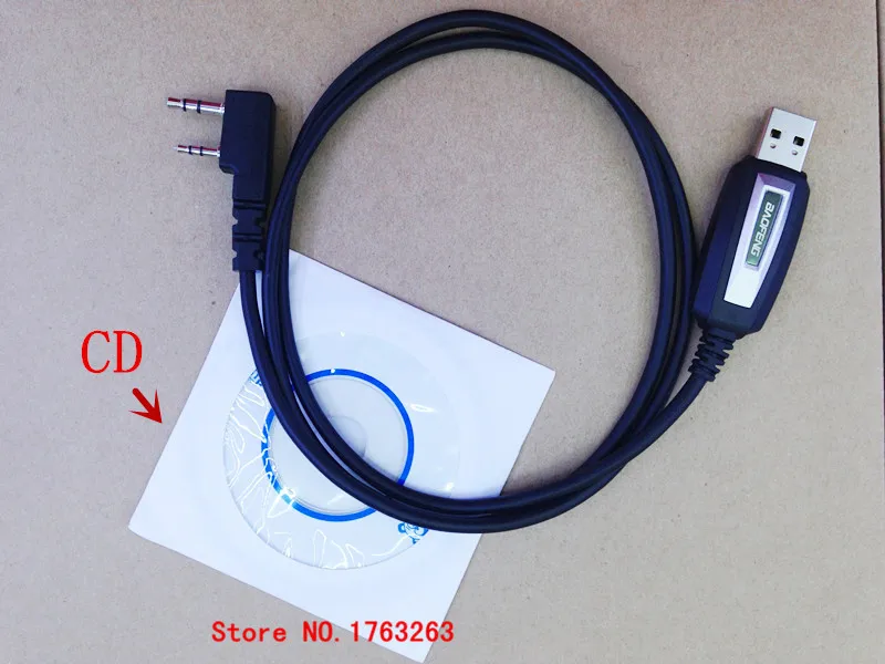 

Original USB Programming Cable K for Baofeng BF-888S/777S/666S/UV5R,for Kenwood,TYT,PUXING Quansheng etc walkie talkie