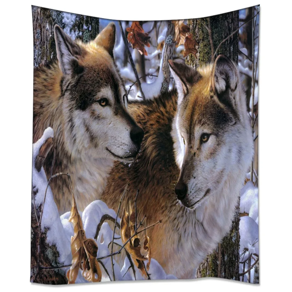HommomH Tapestry Art Decor Wall Hanging in Dorm Living Room Bedroom Forest Wolf Couple Tree Snow Animals
HommomH Tapestry Art Decor Wall Hanging in Dorm Living Room Bedroom Forest Wolf Couple Tree Snow Animals