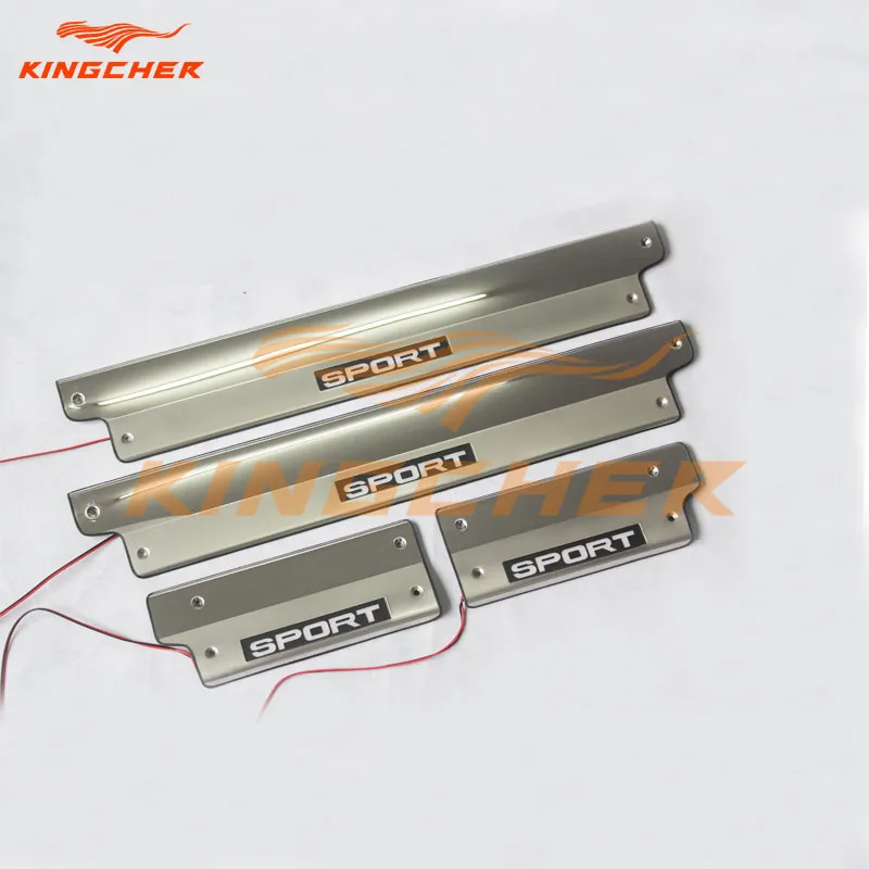 High quality LED stainless steel door sills trim FOR Land Rover Range Rover Sport 2010 2011 2012
High quality LED stainless steel door sills trim FOR Land Rover Range Rover Sport 2010 2011 2012