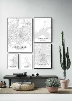 New Zealand City Map White Map Canvas Art Print Wall Pictures for Living Room No Frame
New Zealand City Map White Map Canvas Art Print Wall Pictures for Living Room No Frame