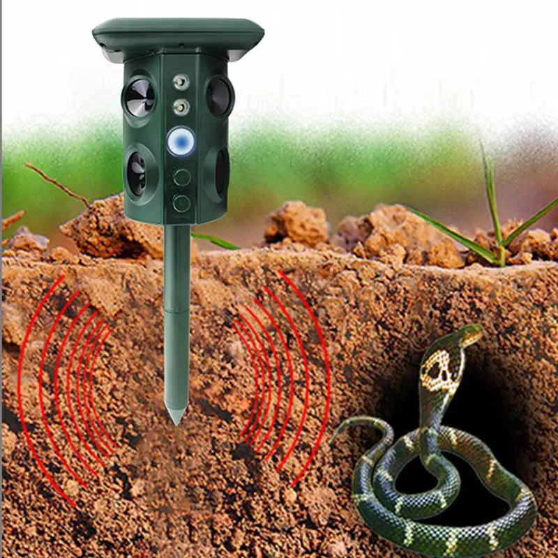 Solar Energy Infrared Light Animal Driver Ultrasonic Flash Drive Dog Device Ultrasound Multifunction Bird Repeller White Light
Solar Energy Infrared Light Animal Driver Ultrasonic Flash Drive Dog Device Ultrasound Multifunction Bird Repeller White Light