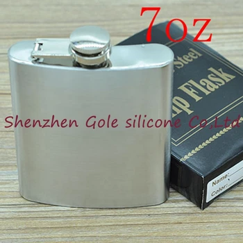 500pcs 7oz Stainless Steel Pocket Flask Russian Hip Flask Male Small Portable Mini Shot Bottles Whiskey Jug Small Gifts For Man
500pcs 7oz Stainless Steel Pocket Flask Russian Hip Flask Male Small Portable Mini Shot Bottles Whiskey Jug Small Gifts For Man