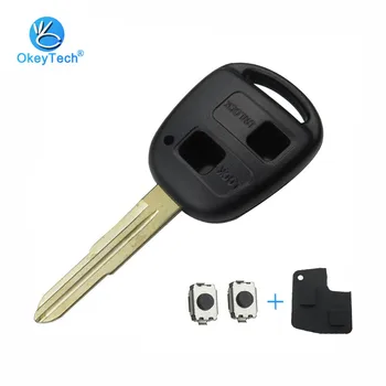 OkeyTech 2 Button TOY41 Uncut Blade with 2 Micro Switch & Rubber Repair Button Key Pad for Toyota Yaris Key Shell Cover Case Fob
OkeyTech 2 Button TOY41 Uncut Blade with 2 Micro Switch & Rubber Repair Button Key Pad for Toyota Yaris Key Shell Cover Case Fob