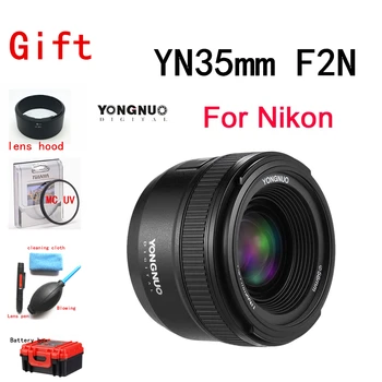 

YONGNUO YN35mm 1:2 F2.0 AF/MF Lens for Nikon F Mount DSLR Cameras Wide-Angle Fixed/Prime Auto Focus for Nikon D5300 D7100 D750