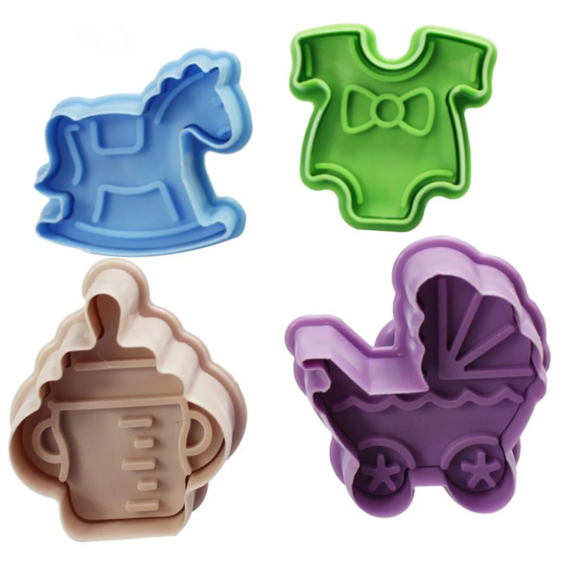 Kitchen Baking 4Pcs Baby Type Plastic Baking Mold Kitchen Biscuit Cookie Cutter Pastry Plunger 3D Fondant Cake Decorating Tools
Kitchen Baking 4Pcs Baby Type Plastic Baking Mold Kitchen Biscuit Cookie Cutter Pastry Plunger 3D Fondant Cake Decorating Tools