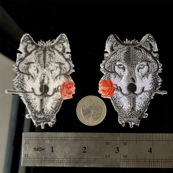 2Pcs Beauty and the Beast Husky Steppe Wolf Alpha Animal Rose Flower Embroidery Patch Sew Iron on Fabric DIY
2Pcs Beauty and the Beast Husky Steppe Wolf Alpha Animal Rose Flower Embroidery Patch Sew Iron on Fabric DIY
