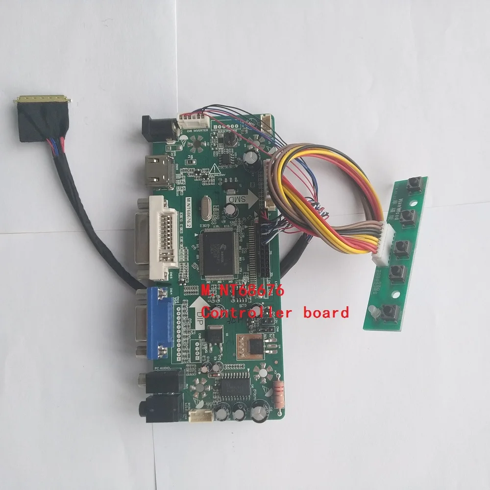 Kit For N156BGE-L31 15.6" 1366*768 VGA Screen HDMI DVI Panel monitor M.NT68676 40pin LVDS Controller board LED LCD
Kit For N156BGE-L31 15.6" 1366*768 VGA Screen HDMI DVI Panel monitor M.NT68676 40pin LVDS Controller board LED LCD