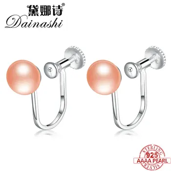 Dainashi Screw Buckle PearlClip Earrings Adjustable U Shape 925 Sterling Silver 100% Real Freshwater Pearl Earrings Fine Jewelry
Dainashi Screw Buckle PearlClip Earrings Adjustable U Shape 925 Sterling Silver 100% Real Freshwater Pearl Earrings Fine Jewelry