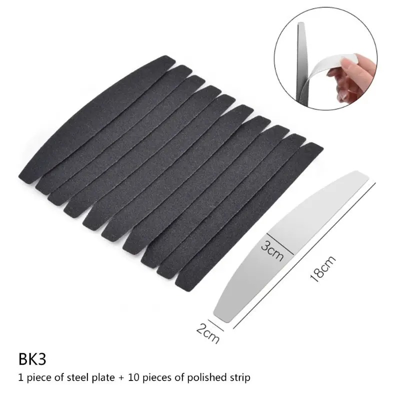 10Pcs Professional Nail File Strap Rubber With Iron For Manicure UV Gel File Sandpaper Tool Nail Files
10Pcs Professional Nail File Strap Rubber With Iron For Manicure UV Gel File Sandpaper Tool Nail Files