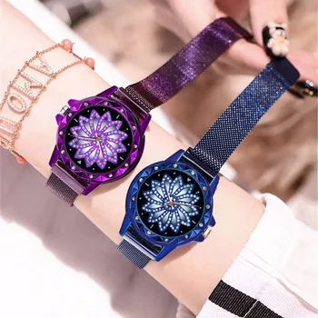 Hot Fashion Women Magnet Buckle Flower Watch Luxury Ladies Stainless Steel Quartz Watch Dropshipping Clock
Hot Fashion Women Magnet Buckle Flower Watch Luxury Ladies Stainless Steel Quartz Watch Dropshipping Clock