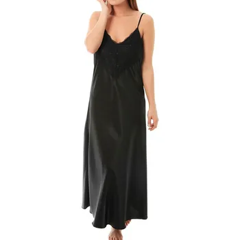 Fashion Sexy Women Long Nightdress Satin Lace Lingerie Nightgown Casual Ladies Sleepwear Nightie Deep Lace Front Detail Clothing
Fashion Sexy Women Long Nightdress Satin Lace Lingerie Nightgown Casual Ladies Sleepwear Nightie Deep Lace Front Detail Clothing