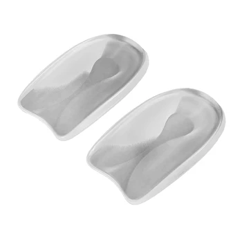 1 Pair Flexible U Shape Silicone Gel Heel Pads Antibacterial Non Slip Pain Relieve Spur Cushion Plantar Fasciitis Remission
1 Pair Flexible U Shape Silicone Gel Heel Pads Antibacterial Non Slip Pain Relieve Spur Cushion Plantar Fasciitis Remission