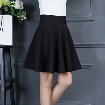 Spring summer women skirt Korean high waist pleated skirt A bottom skirt fluffy anti-walking Everbright code Black Skirt
Spring summer women skirt Korean high waist pleated skirt A bottom skirt fluffy anti-walking Everbright code Black Skirt