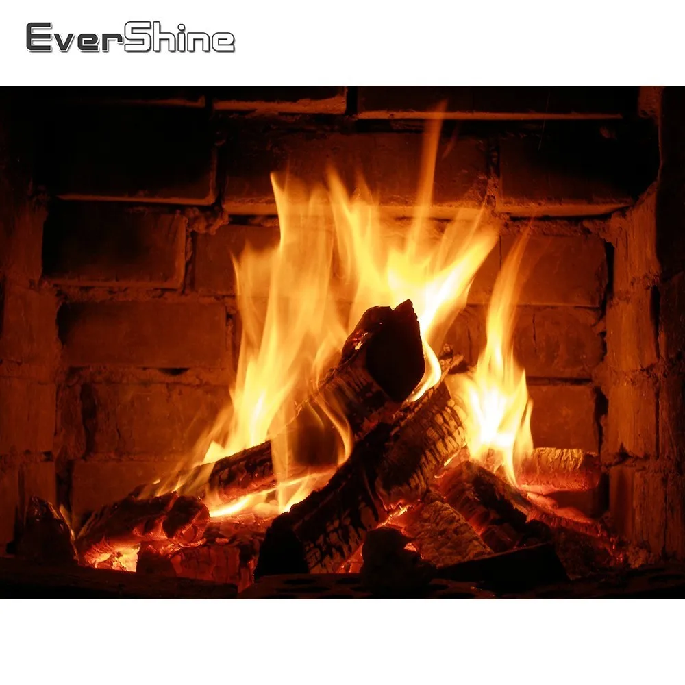 EverShine Scenery Diamond Painting Full Square Rhinestones Fireplace Diamond Embroidery Fire Cross Stitch Mosaic Diamonds Art
EverShine Scenery Diamond Painting Full Square Rhinestones Fireplace Diamond Embroidery Fire Cross Stitch Mosaic Diamonds Art