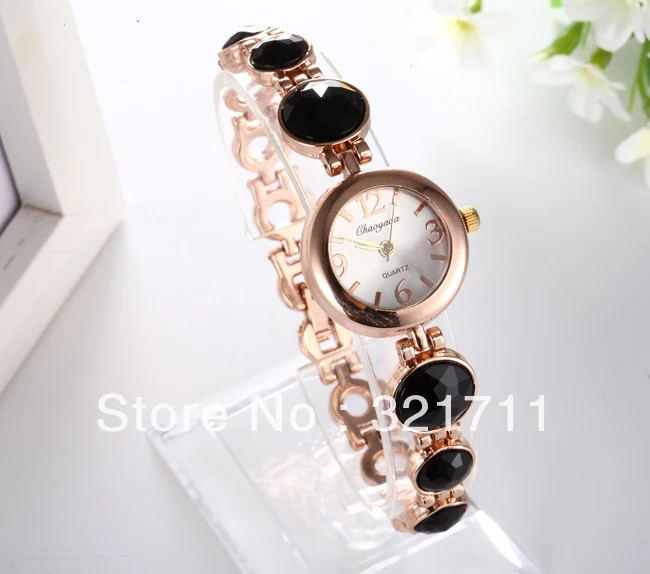 Top Luxury Brand Women Lady's Popular Fashion black rhinestone Design round Dial Bracelet Watch Time Quartz dames horloges Colck
Top Luxury Brand Women Lady's Popular Fashion black rhinestone Design round Dial Bracelet Watch Time Quartz dames horloges Colck
