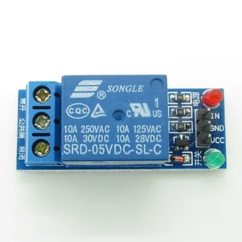 ShenzhenMaker 5pcs 1 Channel 5V Relay Module Low level for SCM Household Appliance Control
ShenzhenMaker 5pcs 1 Channel 5V Relay Module Low level for SCM Household Appliance Control