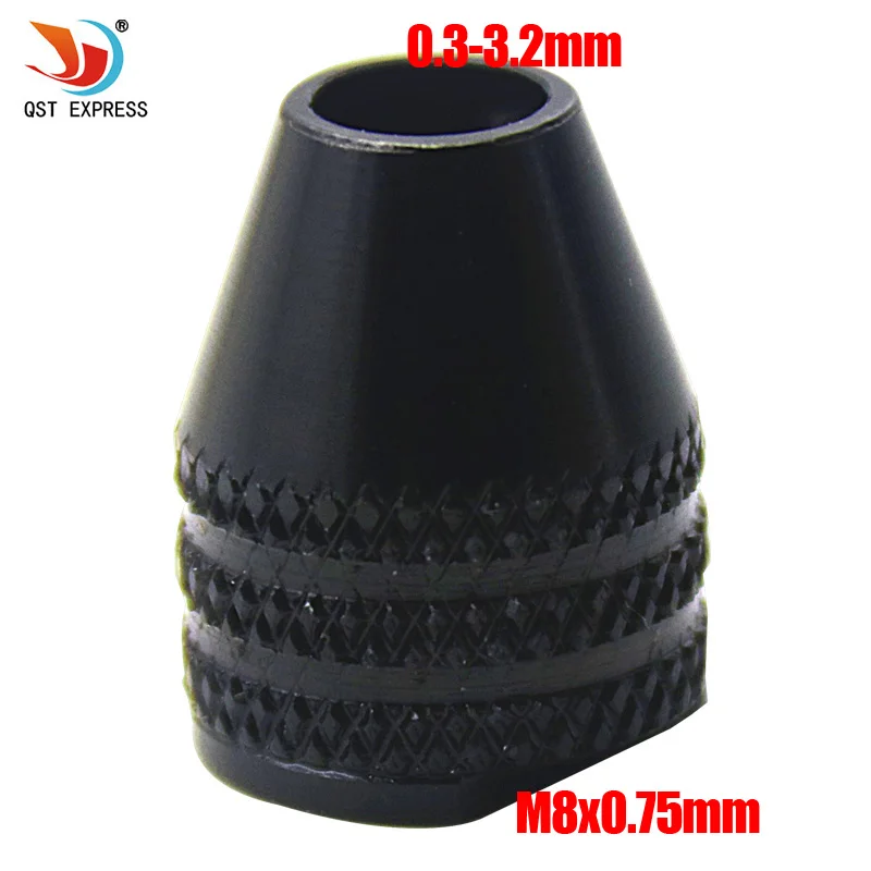 M8X0.75 chuck Universal mini grinding chuck 0.3-3.2 mm collet adjustable electric grinding
M8X0.75 chuck Universal mini grinding chuck 0.3-3.2 mm collet adjustable electric grinding