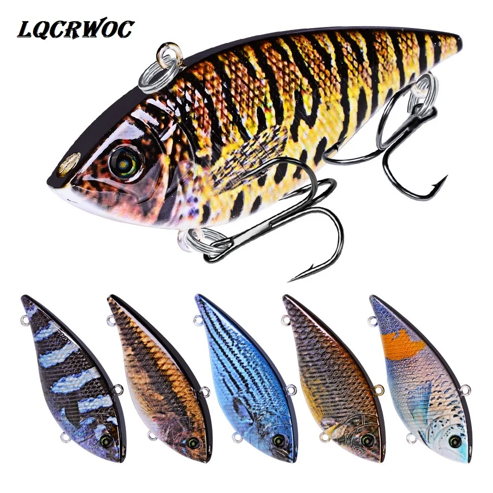 Hard VIB Lures 6.95cm 12g Fishing strong and vivid vibration Bait Treble Sinking Crankbait Bionic lifelike Fishing lure Tackle
Hard VIB Lures 6.95cm 12g Fishing strong and vivid vibration Bait Treble Sinking Crankbait Bionic lifelike Fishing lure Tackle