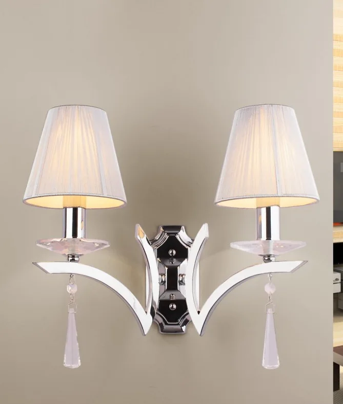 - exquisite crystal wall lamp