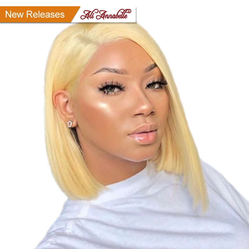 613 Straight Lace Front Human Hair Wigs with Baby Hair Pre plucked Blonde Lace Front Wig 150% Short Bob Straight Lace Front Wig
613 Straight Lace Front Human Hair Wigs with Baby Hair Pre plucked Blonde Lace Front Wig 150% Short Bob Straight Lace Front Wig