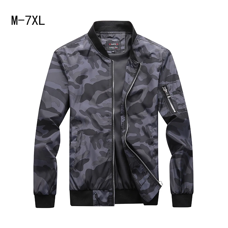 2019 Spring Autumn Mens Casual Jacket Men Clothes Male Fashion Fitted Large Size M-7XL Zipper Jackets Hombre
2019 Spring Autumn Mens Casual Jacket Men Clothes Male Fashion Fitted Large Size M-7XL Zipper Jackets Hombre