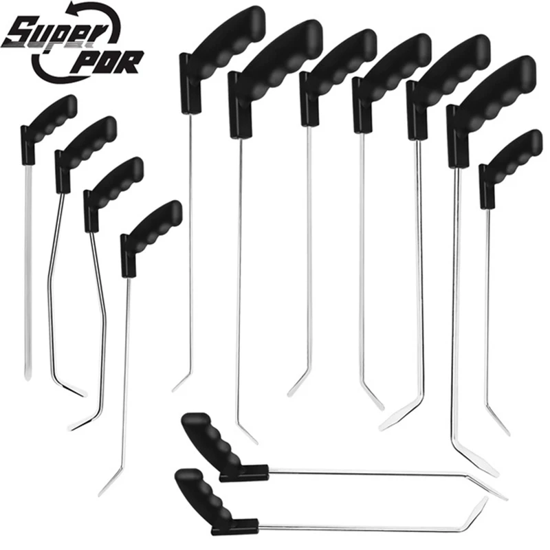 Super PDR Hand Tools Set Mini Crowbar Stainless Steel Handle Plastic PDR Push Rods Hooks Tools Crowbars Pry Bars Ferramentas Set
Super PDR Hand Tools Set Mini Crowbar Stainless Steel Handle Plastic PDR Push Rods Hooks Tools Crowbars Pry Bars Ferramentas Set