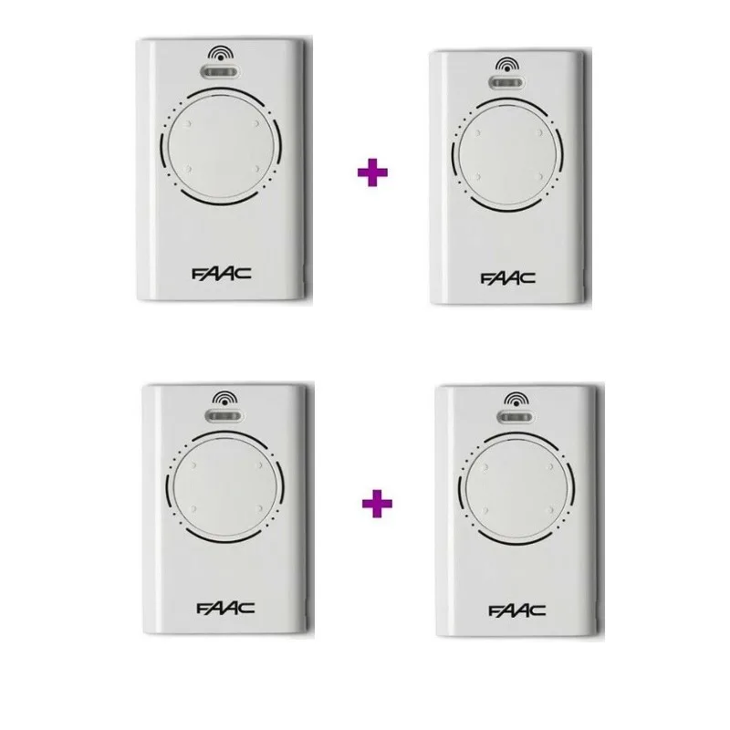 4pcs The remote for FAAC XT4 868 SLH Universal Remote Control Duplicator 868.3MHz.
4pcs The remote for FAAC XT4 868 SLH Universal Remote Control Duplicator 868.3MHz.