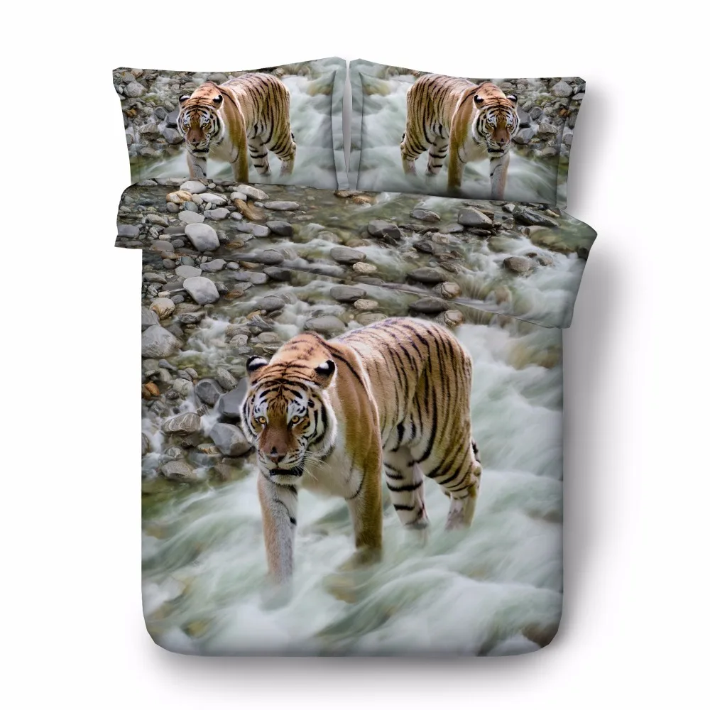 animal bed cover set 3D tiger conforter set nature bedroom decor egyptian cotton bedding queen size bedspread adult home textile
animal bed cover set 3D tiger conforter set nature bedroom decor egyptian cotton bedding queen size bedspread adult home textile