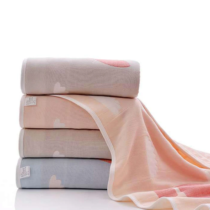 Infant Blanket 110 CM Muslin Cotton 6 Layers Thick Newborn Swaddling Autumn Baby Swaddle Bedding Receiving Blankets
Infant Blanket 110 CM Muslin Cotton 6 Layers Thick Newborn Swaddling Autumn Baby Swaddle Bedding Receiving Blankets
