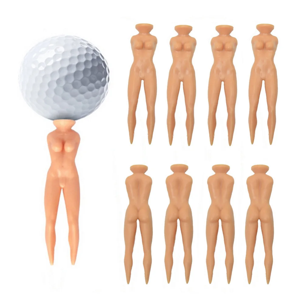 Crestgolf 10pcs/Bag Golf Tees Size 70mm/2.76inch Novelty Nude Lady Golf Tee Plastic Practice Training Accessories
Crestgolf 10pcs/Bag Golf Tees Size 70mm/2.76inch Novelty Nude Lady Golf Tee Plastic Practice Training Accessories