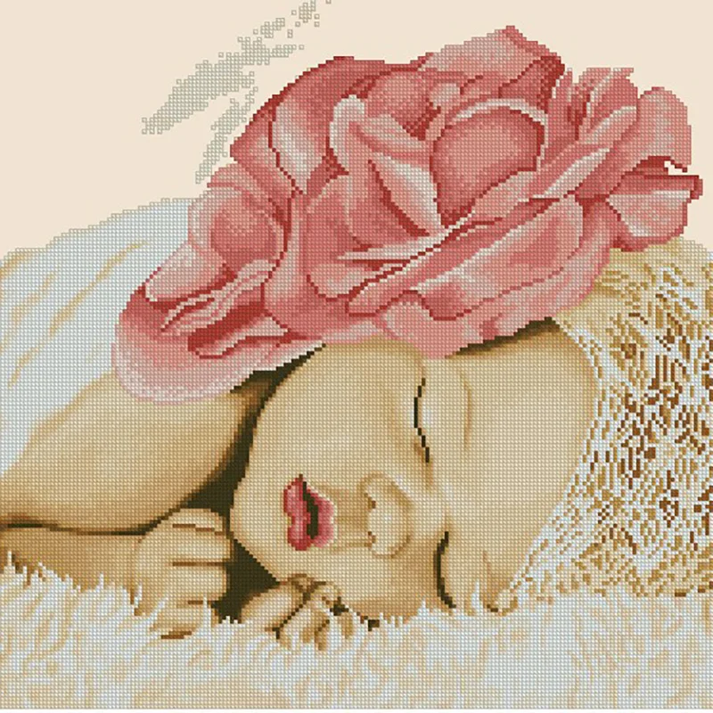 DIY Sleeping Baby 5D Diamond Painting Full Drill Embroidery Cross Stitch Flower Diamond Picture Round Crystal Needlework Craft
DIY Sleeping Baby 5D Diamond Painting Full Drill Embroidery Cross Stitch Flower Diamond Picture Round Crystal Needlework Craft