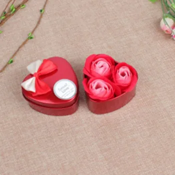 Bath & Shower 3 Soap Flowers In Heart Shape Iron Box For Gifts Wedding Party Decor Home Decor Fresh Fragrance Never Fade
Bath & Shower 3 Soap Flowers In Heart Shape Iron Box For Gifts Wedding Party Decor Home Decor Fresh Fragrance Never Fade