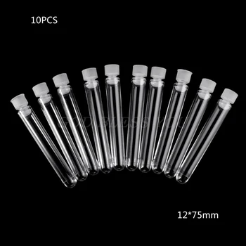 10Pcs Plastic Test Tube With Cap 12x75mm U-shaped Bottom Long Transparent Test Tube Lab Supplies Drop Shipping
10Pcs Plastic Test Tube With Cap 12x75mm U-shaped Bottom Long Transparent Test Tube Lab Supplies Drop Shipping
