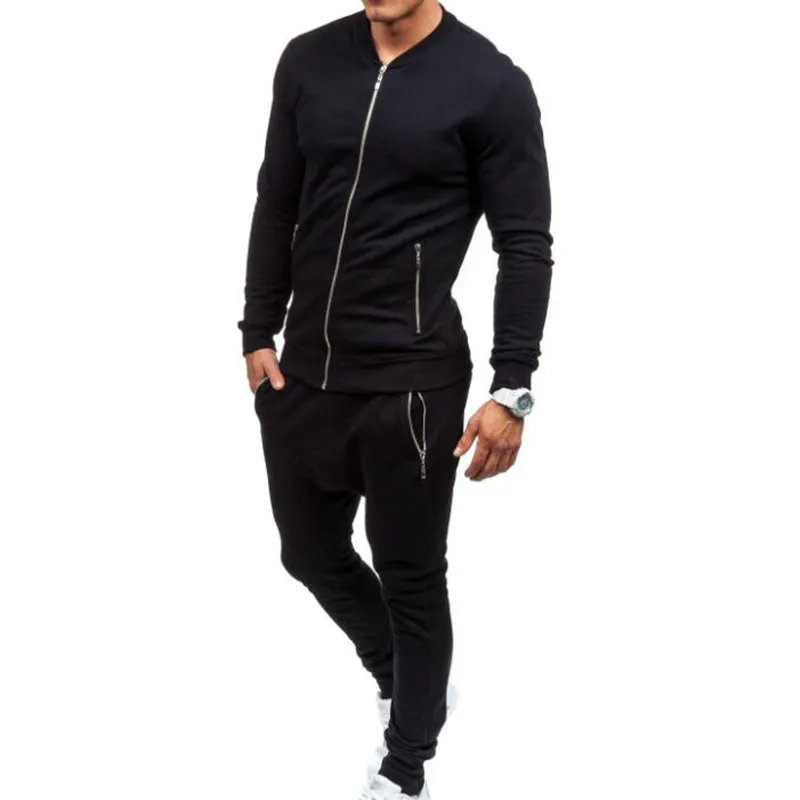 2018 Men Set Tracksuit Outwear Zipper Sportwear Track Suit Male Sweatshirts Black Casual Sweatshirts Pants Male Plus Size XXXL
2018 Men Set Tracksuit Outwear Zipper Sportwear Track Suit Male Sweatshirts Black Casual Sweatshirts Pants Male Plus Size XXXL