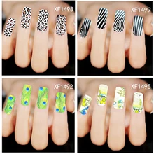 30 סגנונות! אופנה ציפורניים אמנות מניקור מדבקות מין עיצוב העברת מים מדבקות ציפורניים טיפים יופי(China)