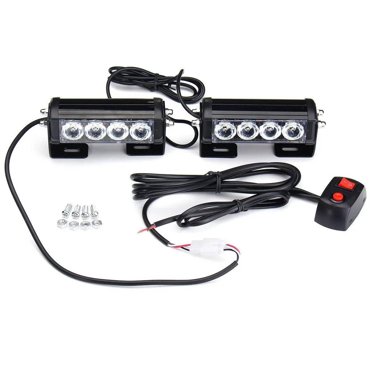 Safurance Emergency Strobe Light Bar 8 LED Dash Flash Warning Lamp Traffic Light Roadway Safety
Safurance Emergency Strobe Light Bar 8 LED Dash Flash Warning Lamp Traffic Light Roadway Safety