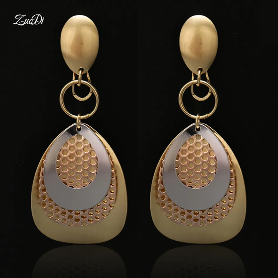 ZuoDi Gold Colorful Drop Dangle Earrings Fashion Jewelry 2018 For Women Zircon statement Earrings Hollow For Wedding Party Gift
ZuoDi Gold Colorful Drop Dangle Earrings Fashion Jewelry 2018 For Women Zircon statement Earrings Hollow For Wedding Party Gift