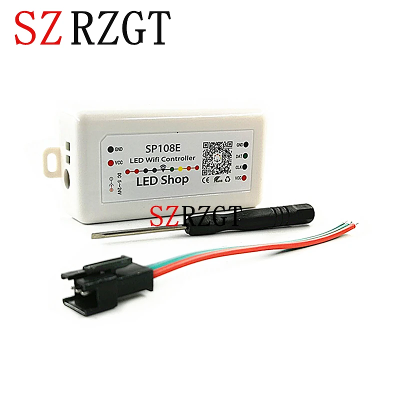 SP108E WIFI LED Controller Smart APP Control WS2812B WS2811 WS2813 APA102C LED STRIP MODULE LIGHT
SP108E WIFI LED Controller Smart APP Control WS2812B WS2811 WS2813 APA102C LED STRIP MODULE LIGHT