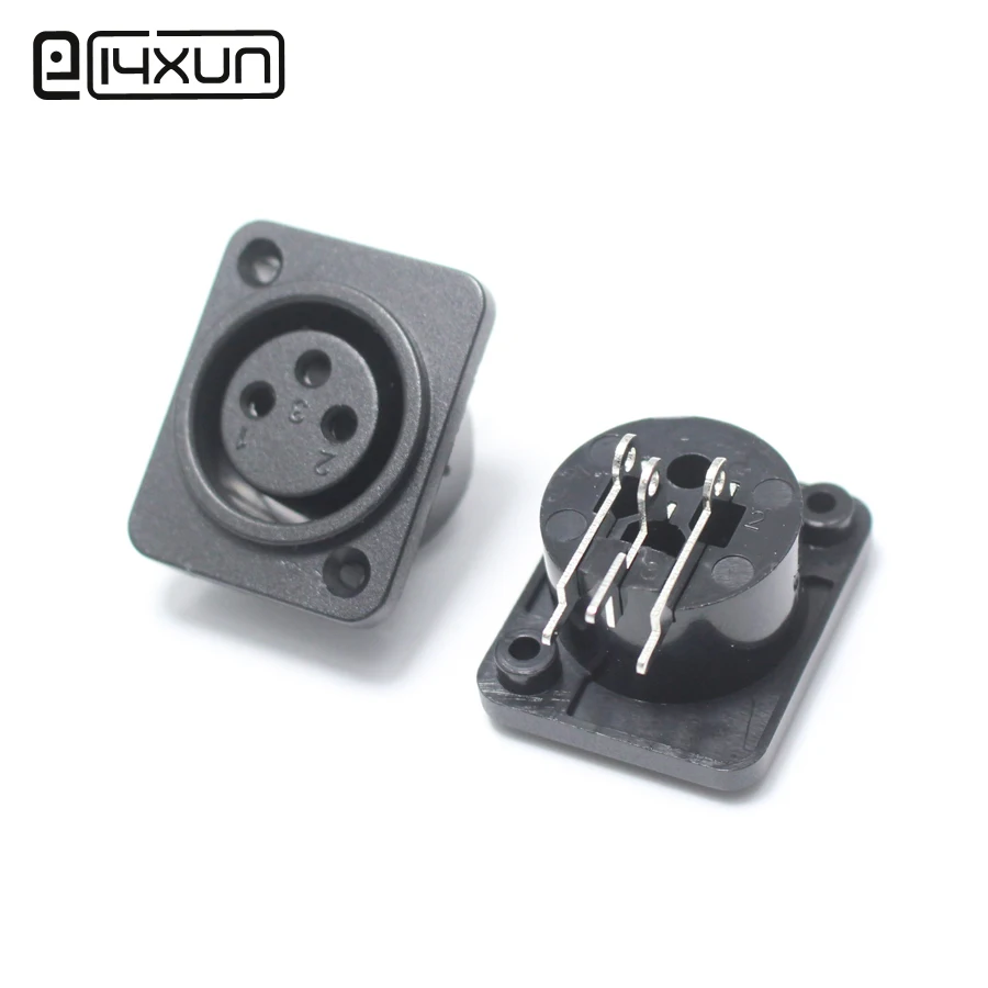 1pcs XLR 3 Pin Female jack XLR 3P Audio Socket Microphone Connector MIC PCB Adapter for DIY Repairs
1pcs XLR 3 Pin Female jack XLR 3P Audio Socket Microphone Connector MIC PCB Adapter for DIY Repairs