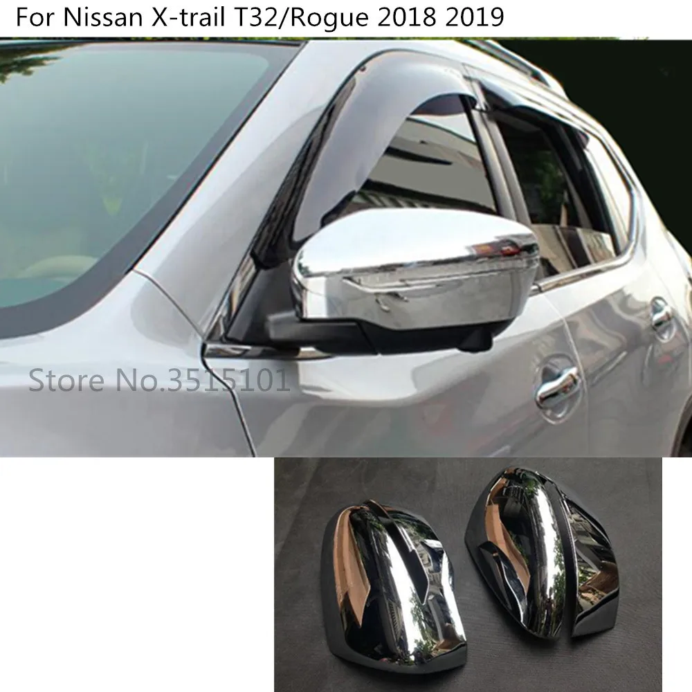 Car ABS chrome rear view Rearview Side glass Mirror Cover trim frame 2pcs For Nissan X-trail xtrail T32/Rogue 2017 2018 2019
Car ABS chrome rear view Rearview Side glass Mirror Cover trim frame 2pcs For Nissan X-trail xtrail T32/Rogue 2017 2018 2019